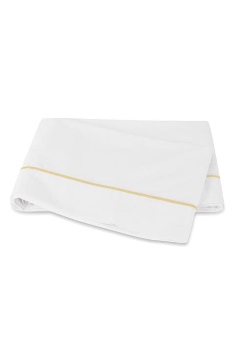 Bergamo 500 Thread Count Cotton Percale Flat Sheet