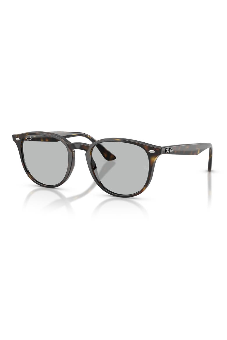 53mm Phantos Sunglasses, Alternate, color, LIGHT HAVANA / LIGHT GREY