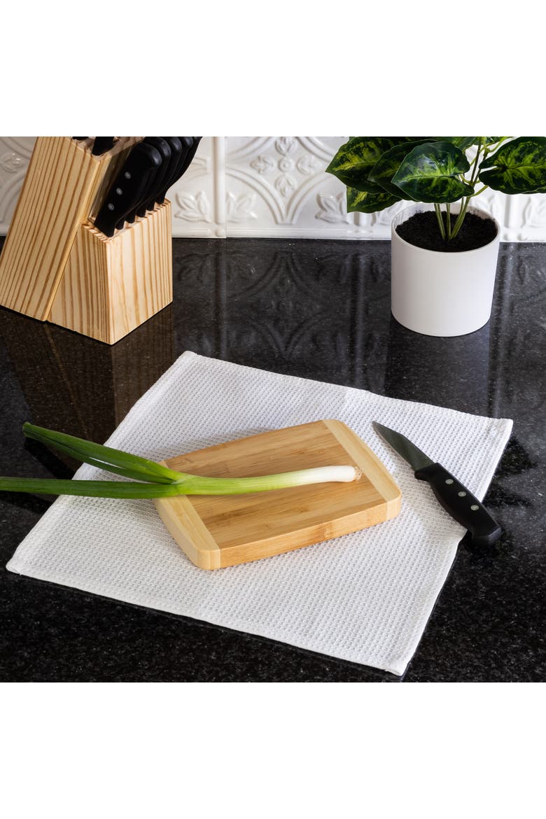 Burnished Cutting Board, 5x7 Inches, Alternate, color, Bamboo