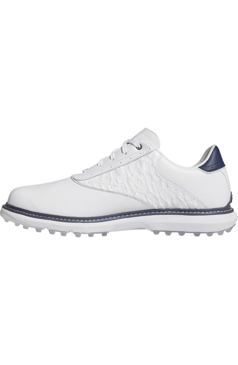 adidas MC70 Spikeless Golf Shoe, Alternate, color, White/ Collegiate Navy/ Silver