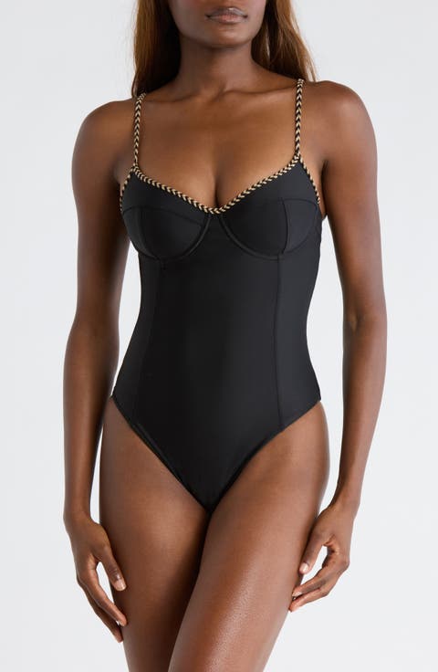 Jayda Braided One-Piece Swimsuit
