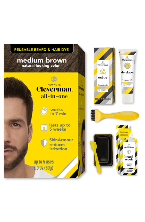 Reusable Beard & Hair Dye Kit