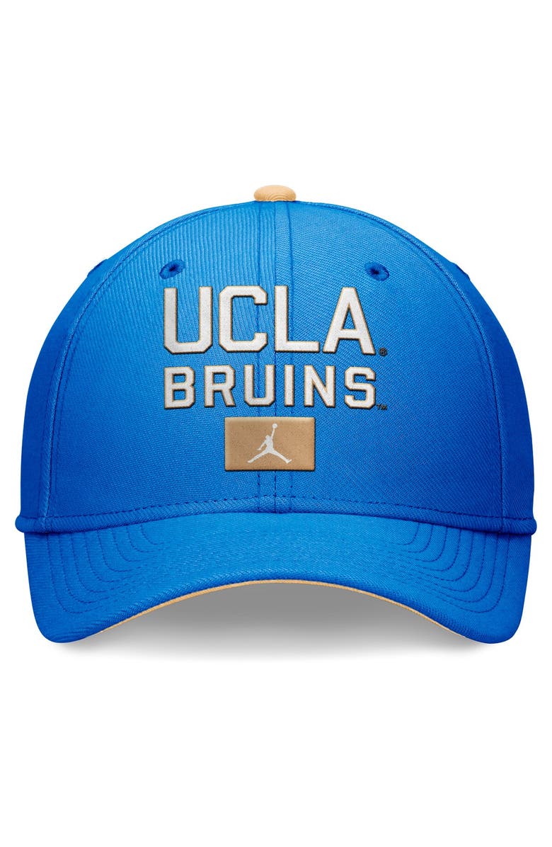 Jordan Brand Men's Jordan Brand Blue UCLA Bruins Primetime Rise Swoosh Flex Hat, Alternate, color, Blue