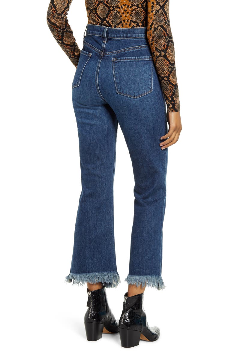 J Brand Julia High Waist Crop Flare Jeans, Alternate, color, 