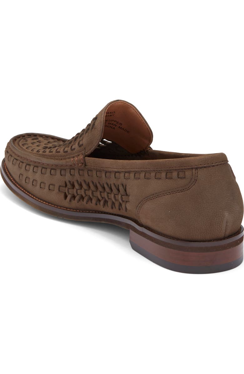 Steve Madden Gaetano Woven Loafer, Alternate, color, Moss