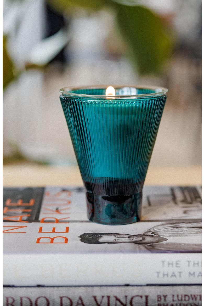 ZAI Candle - Figs & Flower, Alternate, color, Teal