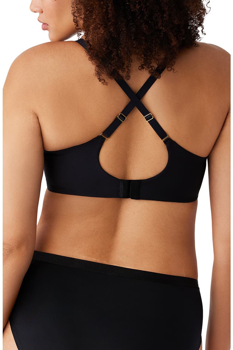 Simply Done Wireless Convertible T-Shirt Bra, Alternate, color, BLACK