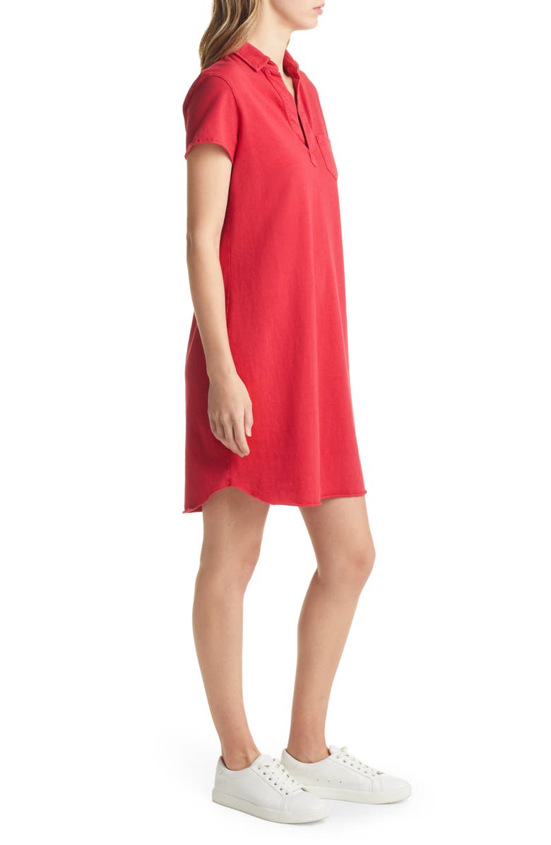 Frank & Eileen Lauren Polo Dress, Alternate, color, Double Decker Red