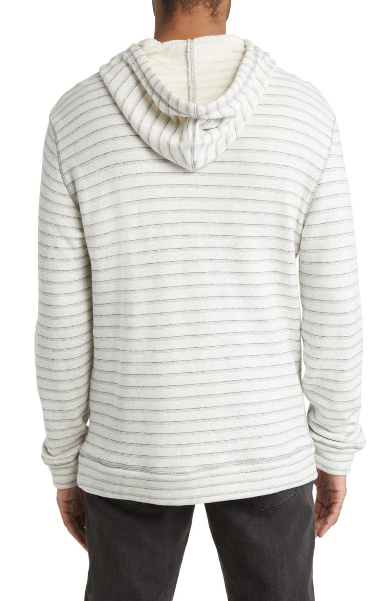 Rails Smith Stripe Cotton Hoodie, Alternate, color, 