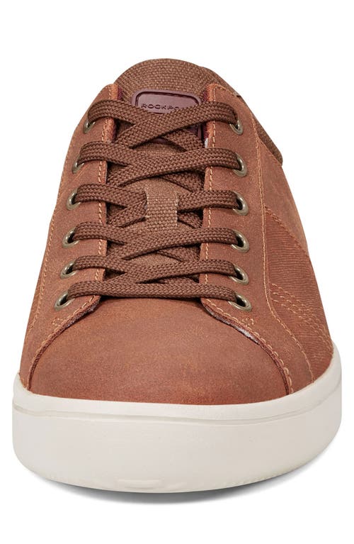 Rockport Colletie Sneaker In Medium Natural