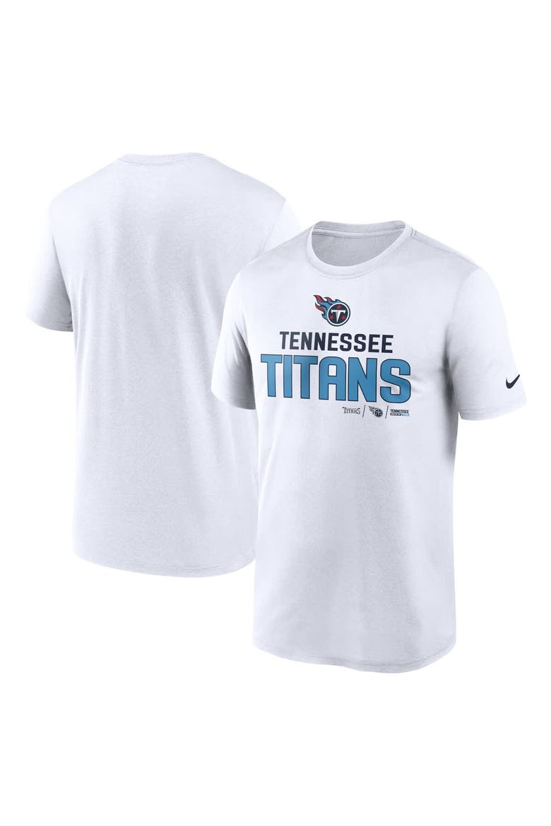 Men's Nike White Tennessee Titans Legend Community Performance T-Shirt, Main, color, White
