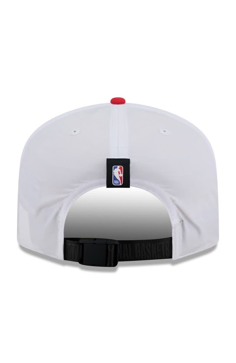 New Era Men's New Era White/Red Toronto Raptors 2025 NBA Draft On-Stage Nylon 19TWENTY Adjustable Hat, Alternate, color, White