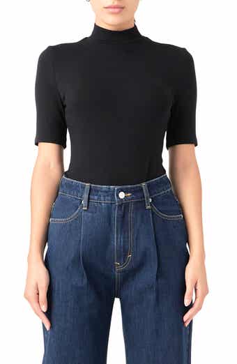 Mock Neck Bodysuit