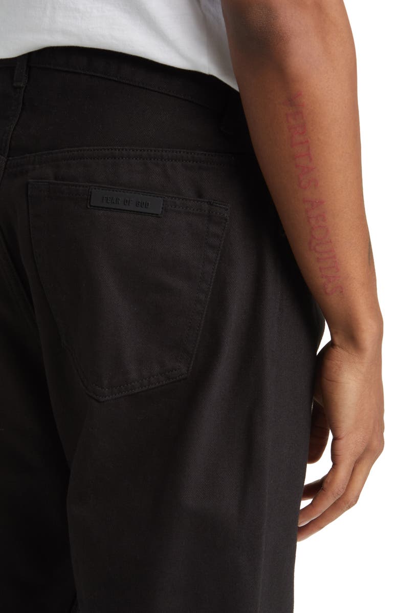 Fear of God Essentials Straight Leg Jeans, Alternate, color,