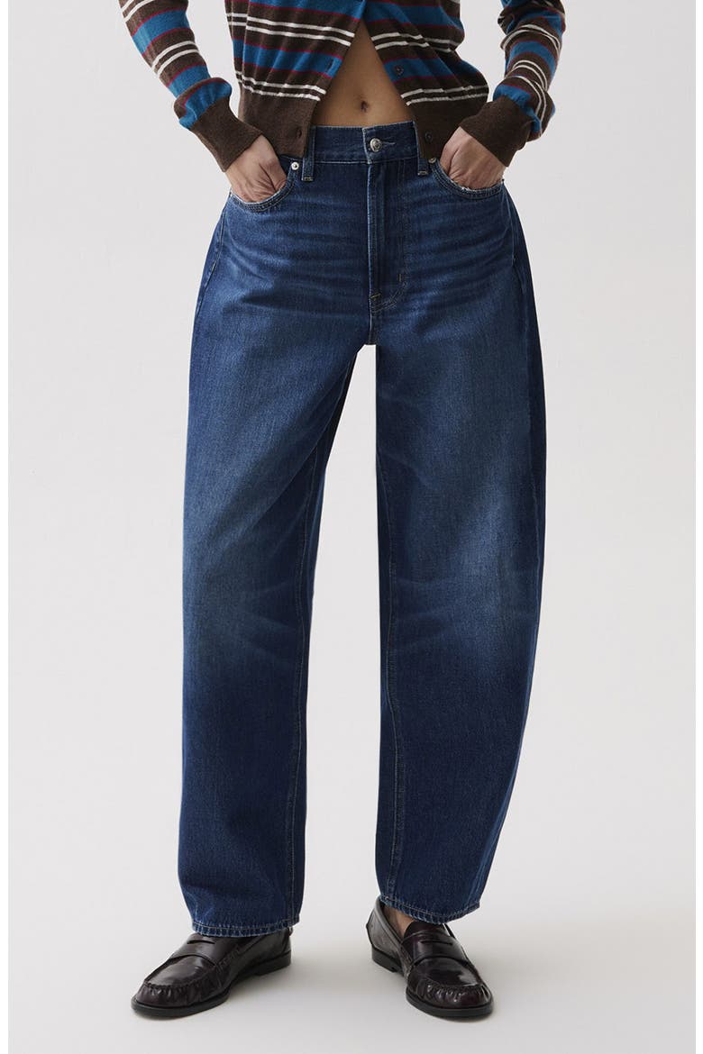 Sacha High Waist Wide Leg Jeans, Main, color, NILE