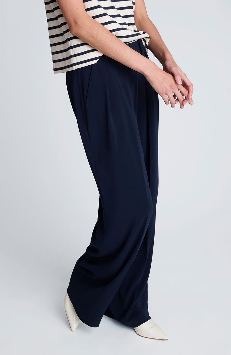 Kenneth Cole High Waist Wide Leg Pants, Alternate, color,