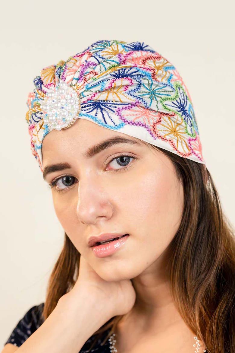 Embellished Head Wraps - Multi, Alternate, color, Multiple Colors