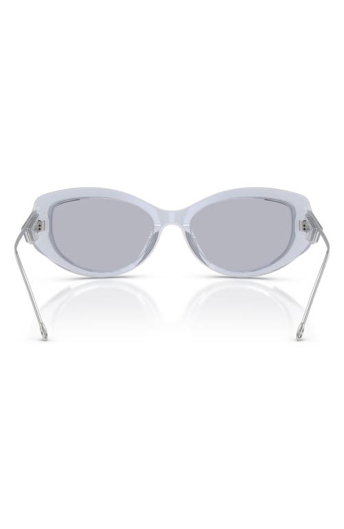 DIESEL DIESEL® GECK-D 54MM OVAL SUNGLASSES 
