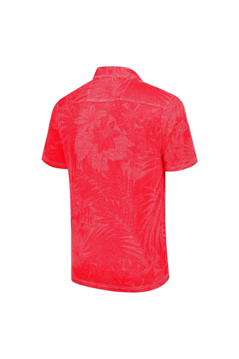 Men's Tommy Bahama Crimson Alabama Crimson Tide Big & Tall Sport Santiago Paradise Polo, Alternate, color, Crimson