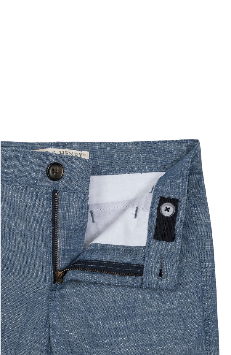 Hope & Henry Boys' Organic Chambray Short, Toddler, Alternate, color, 