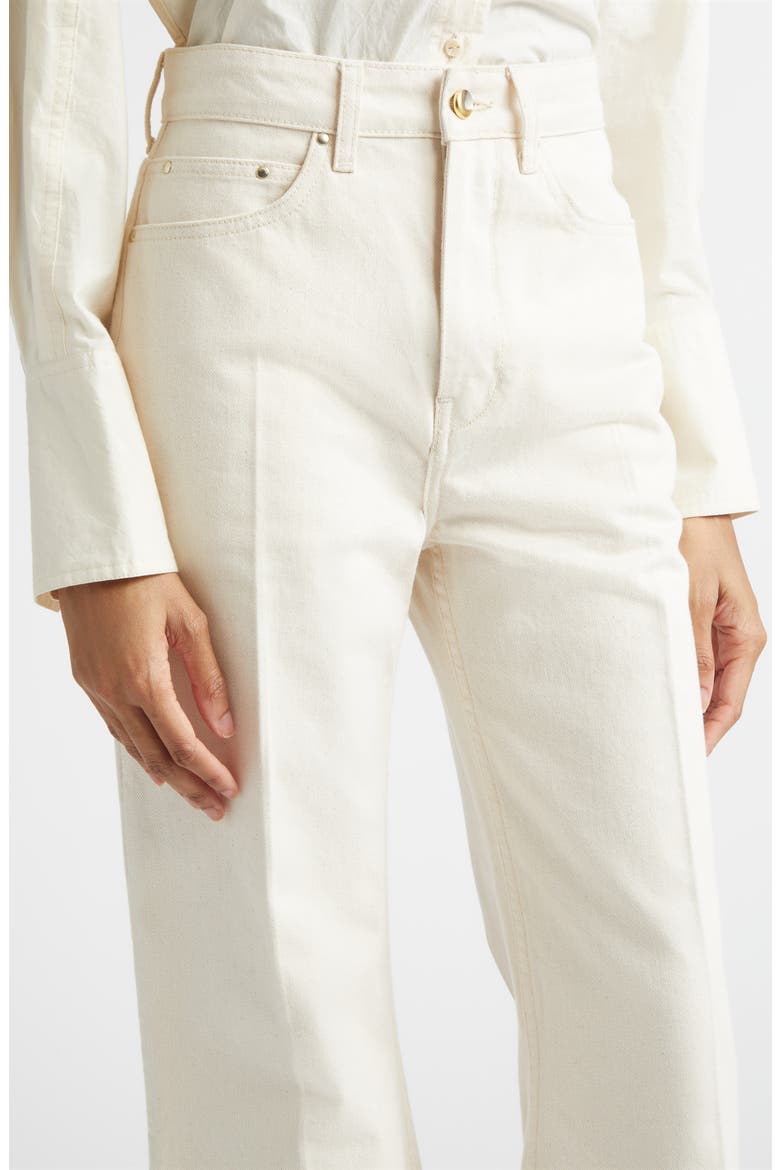 Trace Flare Leg Jeans, Alternate, color, BUFF WASH