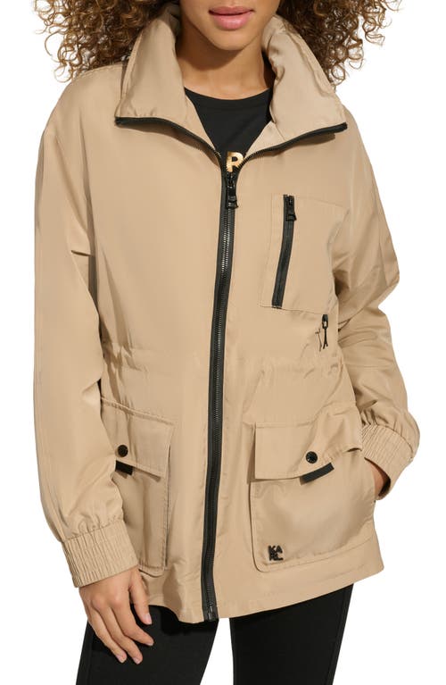 Karl Lagerfeld Paris Field Jacket In Camel