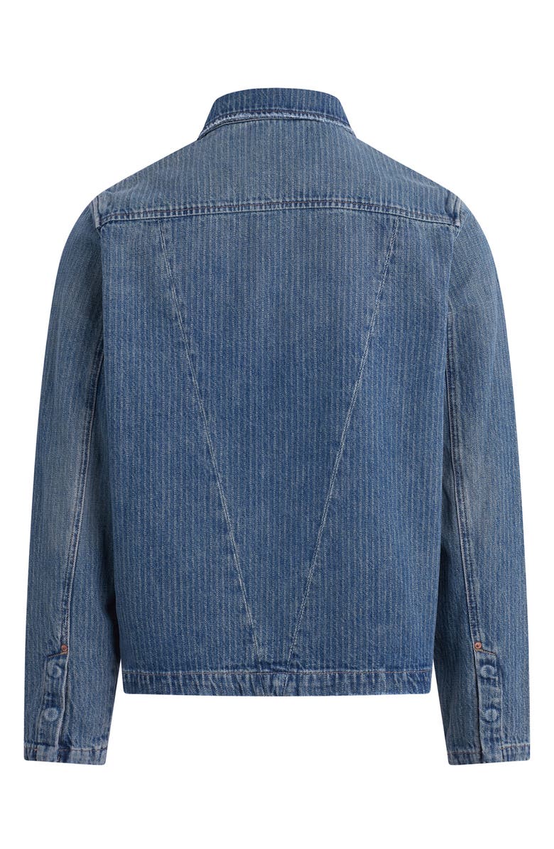 Hudson Jeans Denim Work Jacket, Alternate, color, Rail