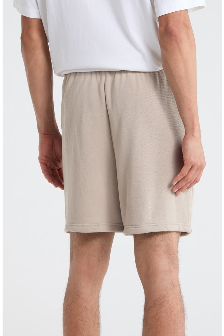 Drawstring Waist Shorts, Alternate, color, GREY OWL