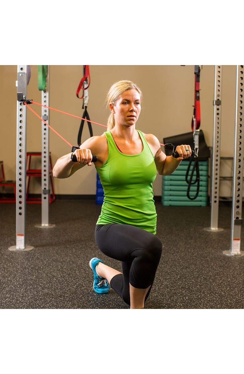 Power Systems Double Cords V-Shaped Resistance Tube - Resistance Band, Alternate, color, Blue