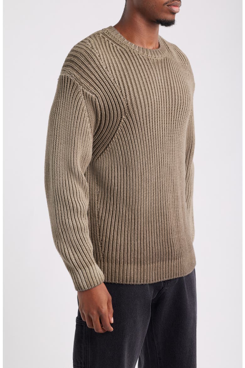 Ian Faded Wash Sweater, Alternate, color, WREN FADED WASH