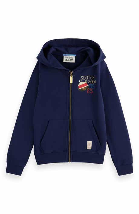 Kids' Regular Fit Graphic Full Zip Hoodie