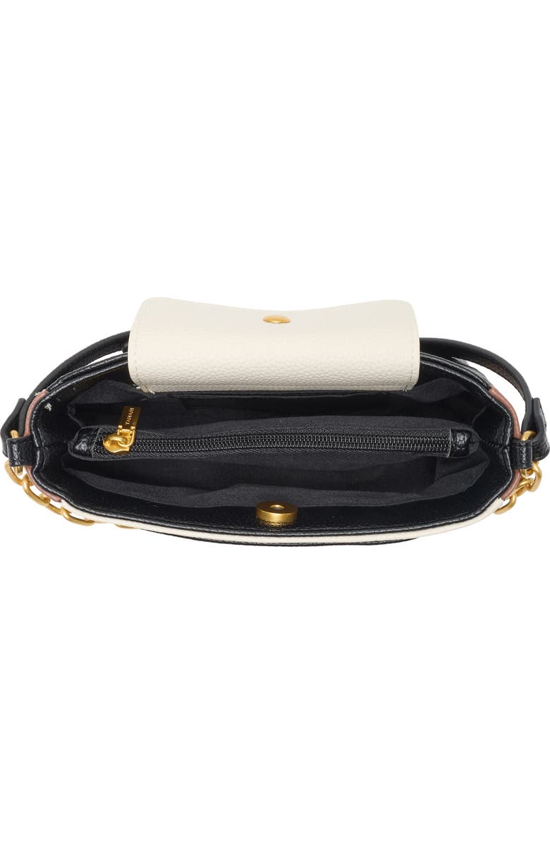 Tahari Hollis Crossbody Bag, Alternate, color, Black Block