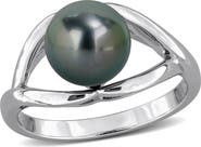 DELMAR Cultured Tahitian Pearl Ring