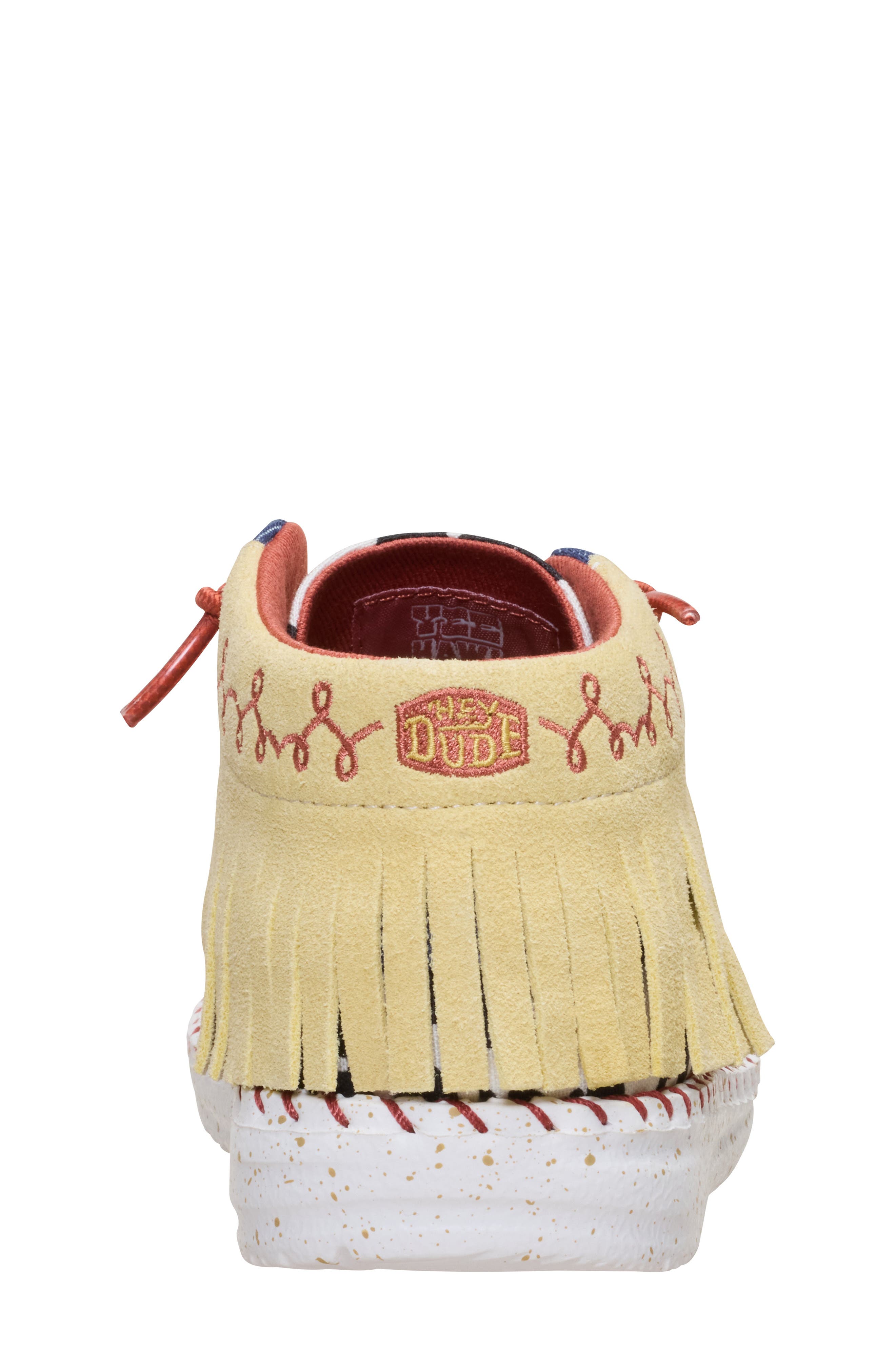 Hey Dude x Toy Story Wendy Jessie Slip-On, Alternate, color, White/ Faded Denim