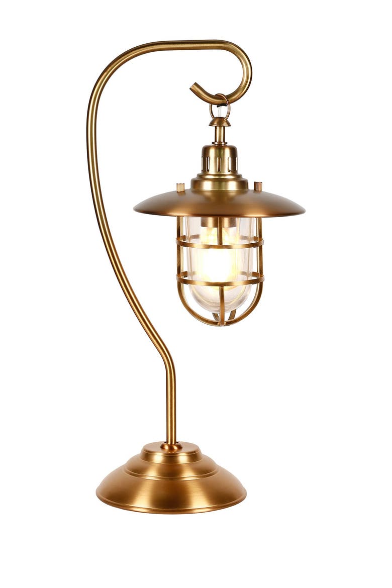 Bay Antique Brass Nautical Lantern Lamp, Alternate, color, BRASS