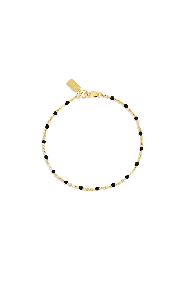 Set & Stones Kaz Bracelet, Main, color, Gold / Black