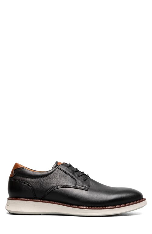 Florsheim Launch Plain Toe Derby In Black Multi