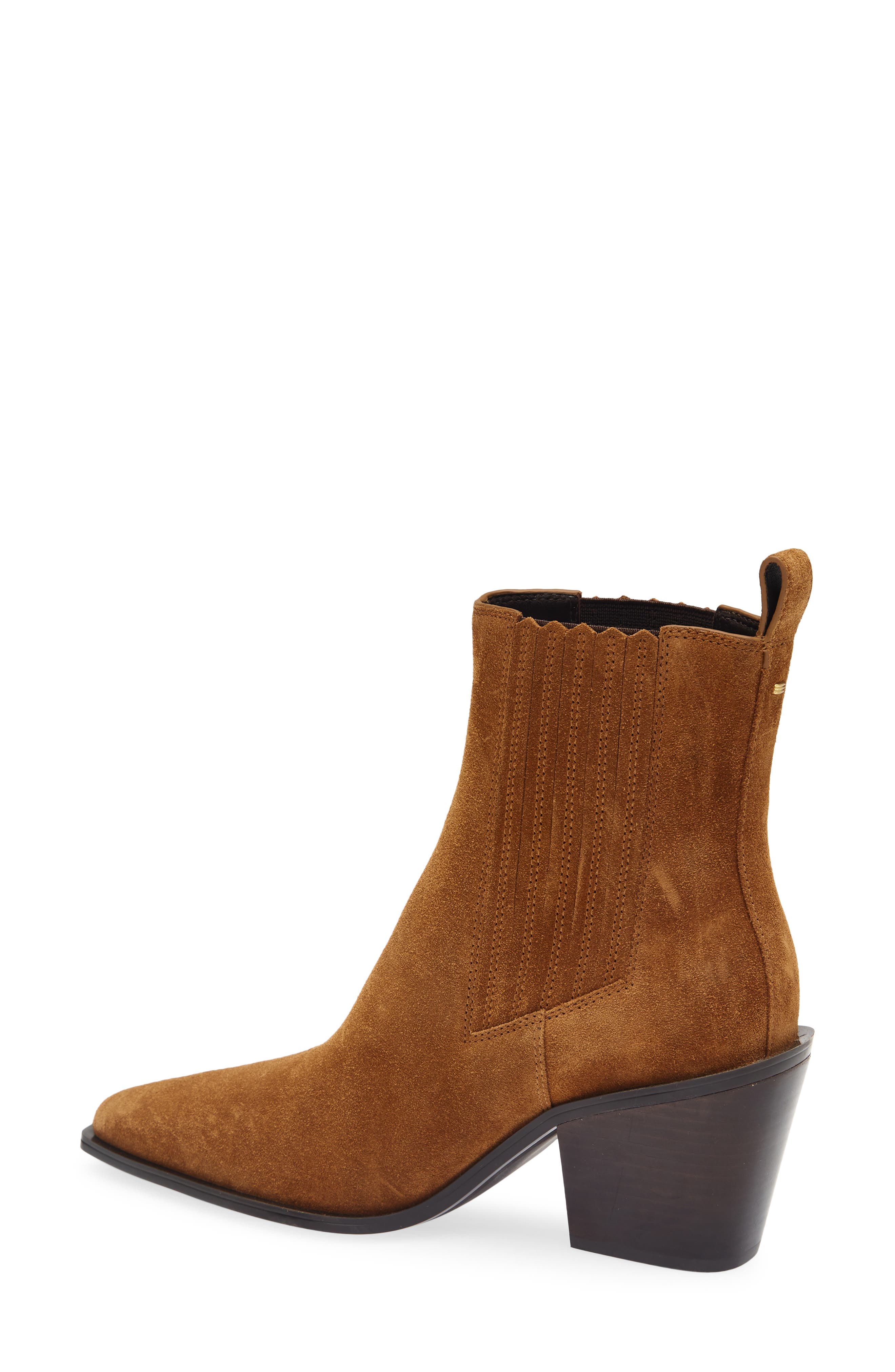 Newbury Chelsea Boot, Alternate, color, ACORN SUEDE
