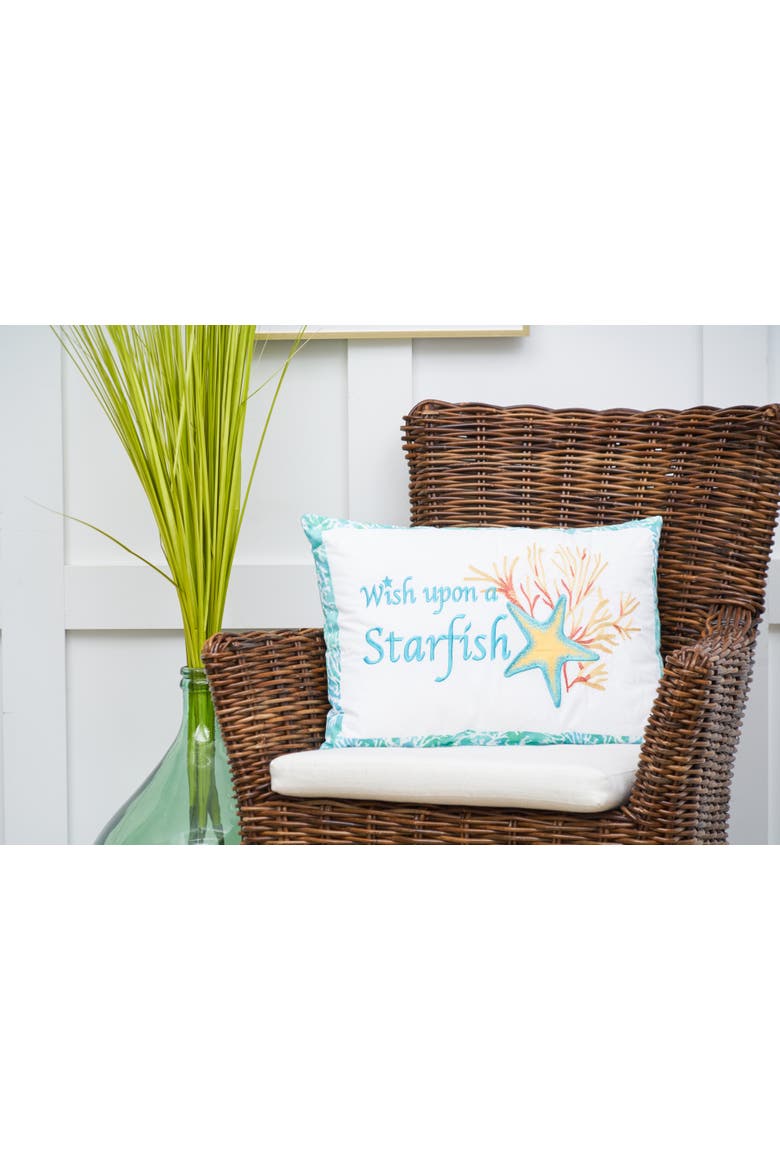 Atlantis Rectangle Accent Pillow Decor, Main, color, Blue