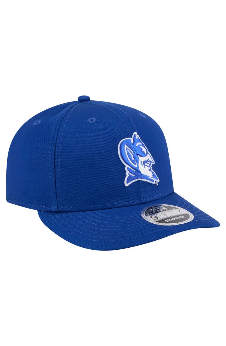 New Era Men's New Era Royal Duke Blue Devils Low Profile 9FIFTY Snapback Hat, Alternate, color, 