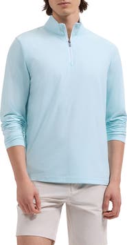 Bugatchi Mélange Quarter Zip Pullover