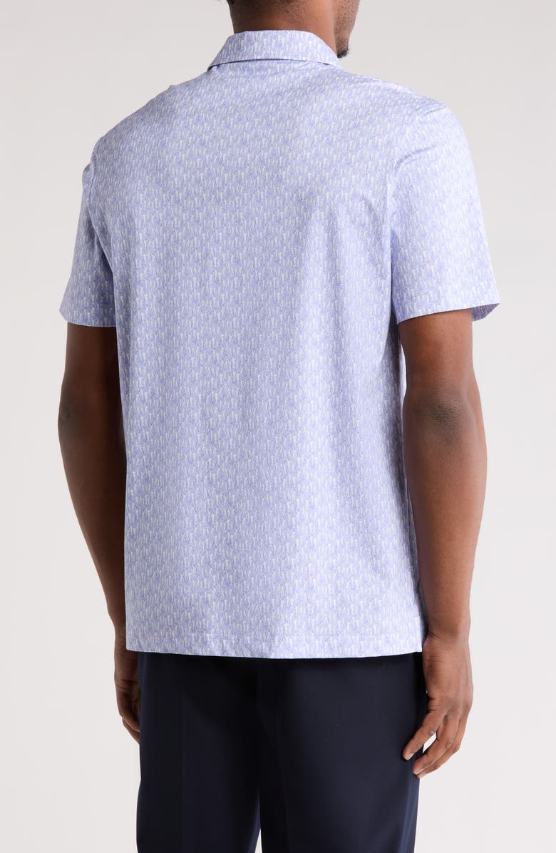 Bugatchi Victor OoohCotton<sup>®</sup> Golfer Print Polo, Alternate, color,