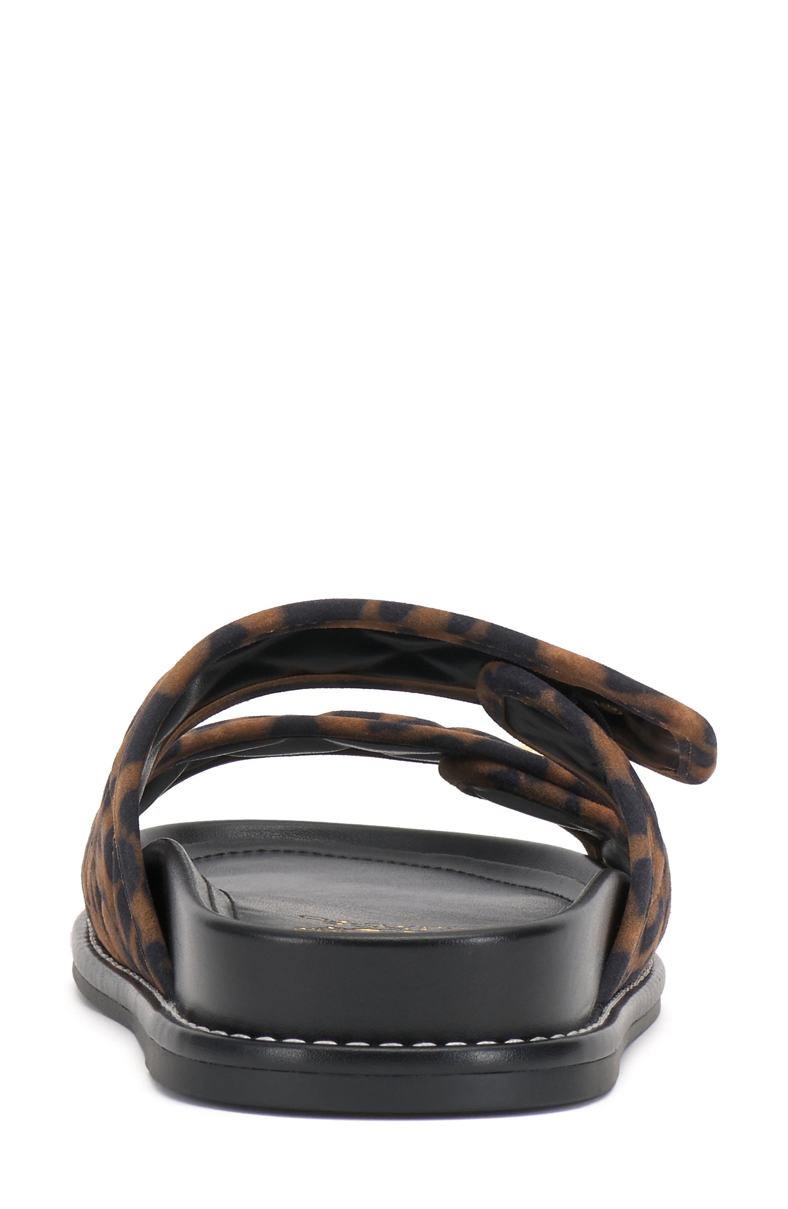 Vince Camuto Graysin Slide Sandal, Alternate, color, Camel