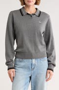 Obey Goalie Cotton Polo Sweater