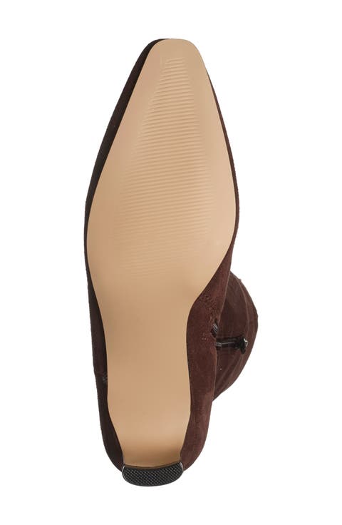 Dazey Leather Knee High Boot