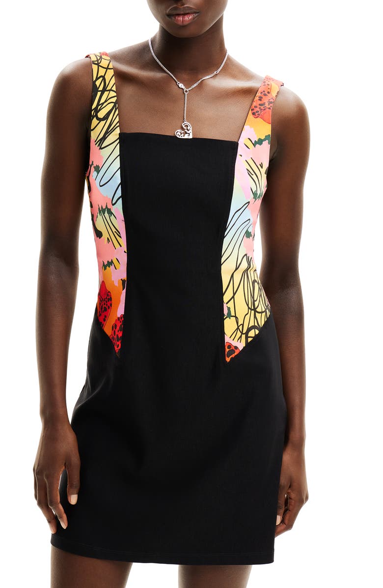 Desigual M. Christian Lacroix Orchid Minidress, Alternate, color,