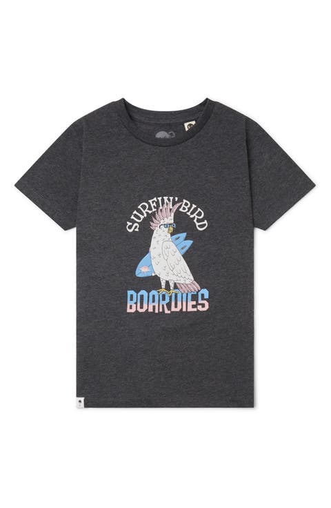 Kids' Surfin' Bird Cotton Graphic Tee (Toddler, Little Boy & Big Boy)