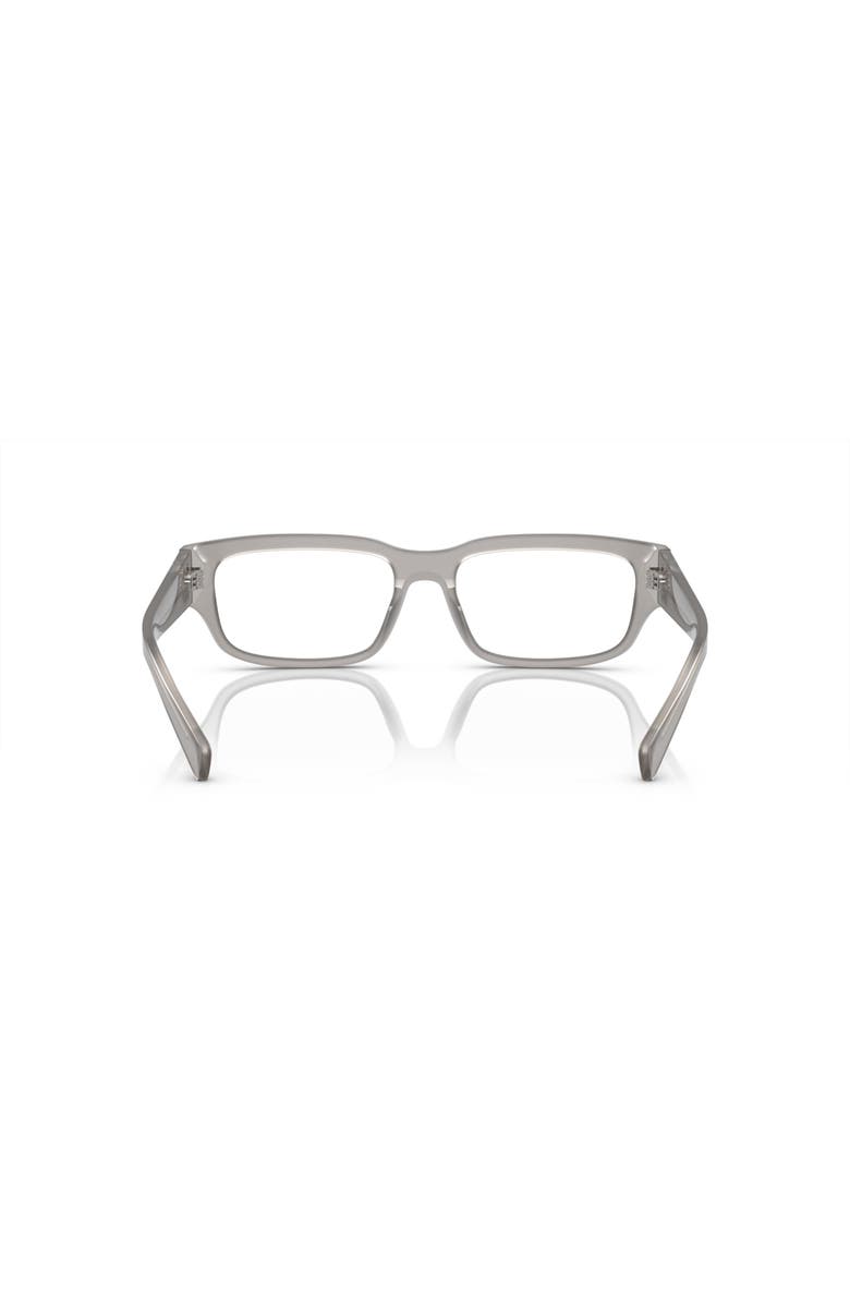 Dolce&Gabbana 55mm Rectangle optical glasses, Alternate, color, Grey
