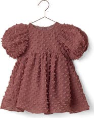 NORALEE Kids' Luna Popcorn Babydoll Dress