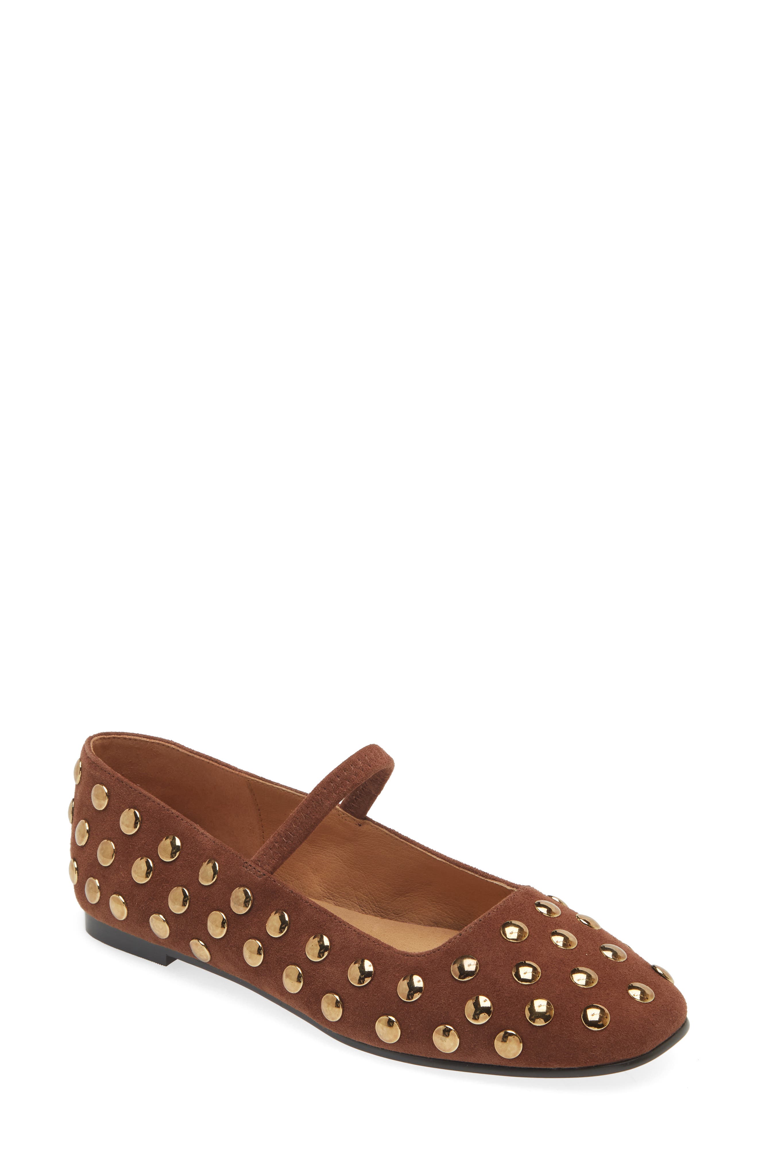 Greta Mary Jane Flat, Main, color, SOFT MAHOGANY